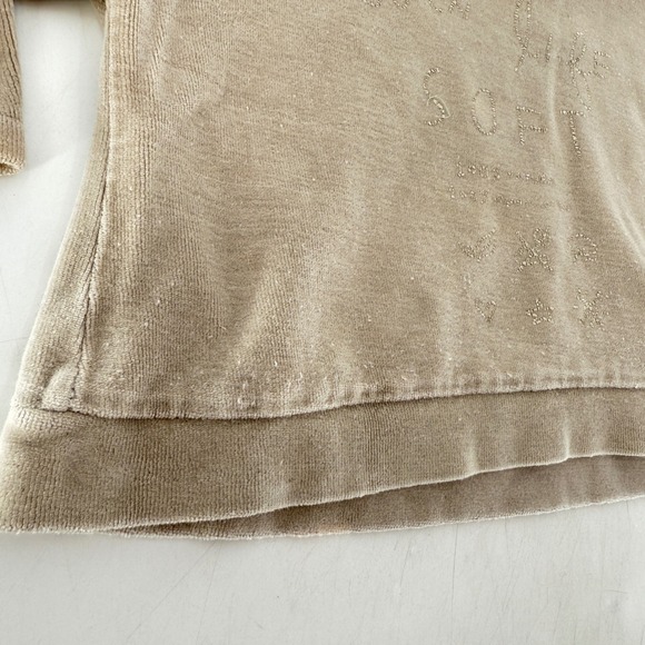 Zara Baby Girl Beige Sweatshirt Join Life Soft 12-18 Months‎ Cotton Blend - Picture 6 of 8